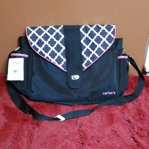 Carters messenger/baby bag